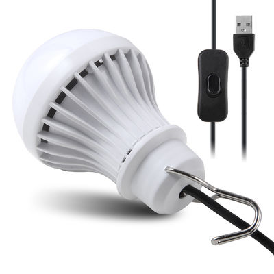 7W Bright White LED Light Bulbs 3000k - 6500k With USB Interface