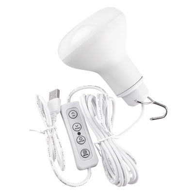 ABS PC USB LED Light Bulbs 10W With Warm White Light Color CE